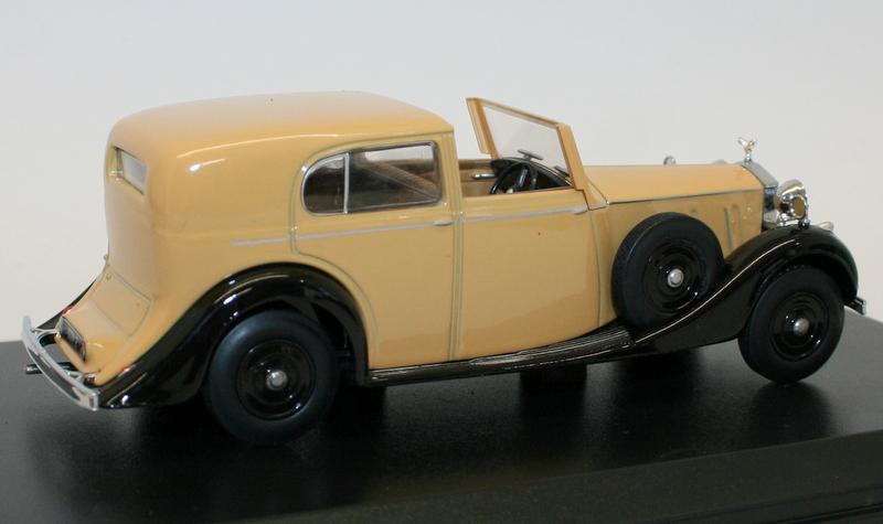 Oxford Diecast 1/43 Scale Car 43RRP3002 Rolls Royce Phantom III Sdv H J Mulliner