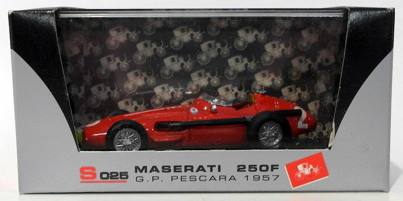 Brumm 1/43 Scale Diecast S025 - Maserati 250F - GP Prescara 1957 #2 Fangio