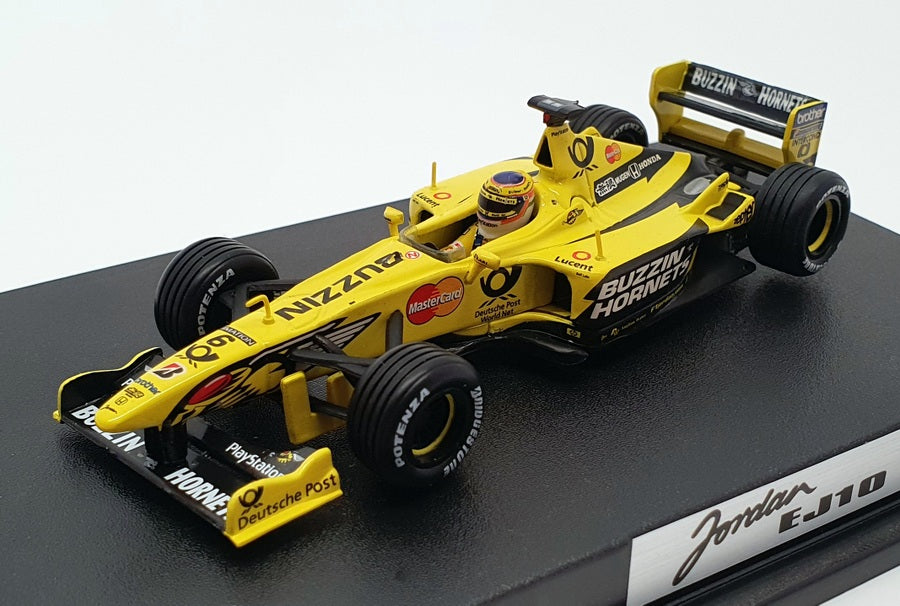 Hot Wheels 1/43 Scale 26755 - F1 Jordan #6 Jarno Trulli - Yellow