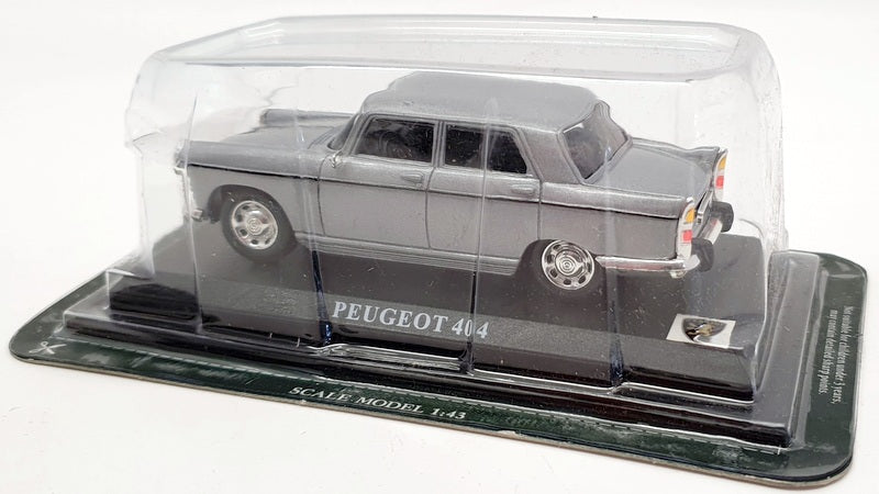Altaya 1/43 Scale Model Car Al2603D - Peugeot 404 - Silver