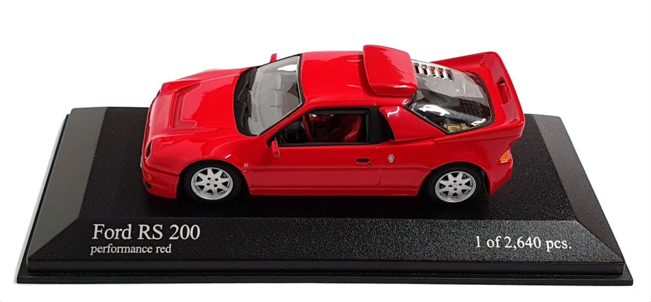 Ford RS 200 Rally Sweden 1:43 430868008 MINICHAMPS diecast model car Ford RS 200 Rally Sweden 1:43 430868008 MINICHAMPS diecast model car