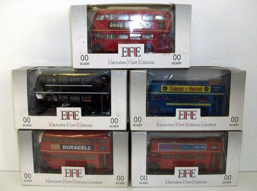 EFE 1/76 - 'A'  5X SET OF RT / RTL BUSES LONDON TRANSPORT ETC