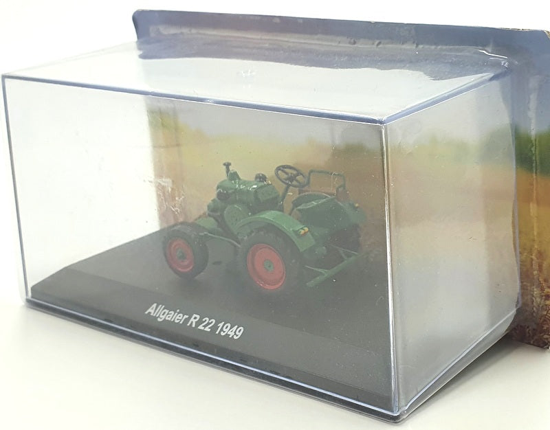 Hachette 1/43 Scale Model Tractor HL24 - 1949 Allgaier R22 - Green