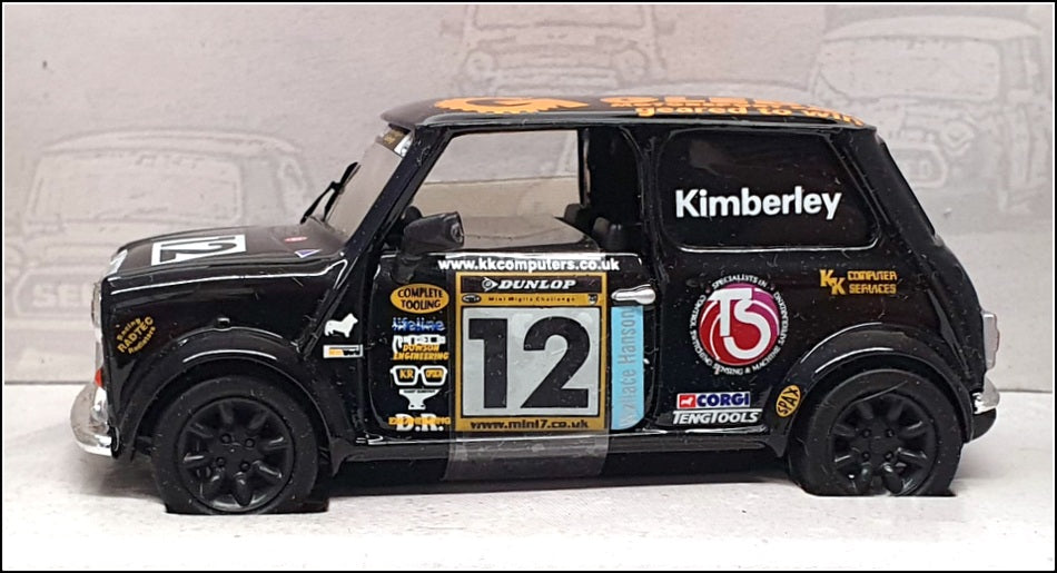 Corgi 1/36 Scale CC82221 - Mini Rally #12 Dave Kimberely - Black