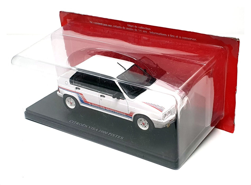 Hachette 1/24 Scale Diecast G111V019 - Citroen Visa 1000 Pistes - White