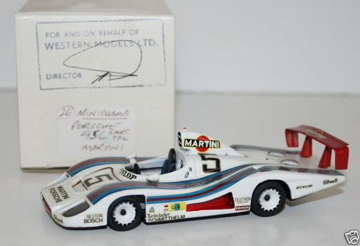 WESTERN MODELS MIKE STEPHENS 1st PROTOTYPE MODEL MINICHAMPS PORSCHE 956 MARTINI