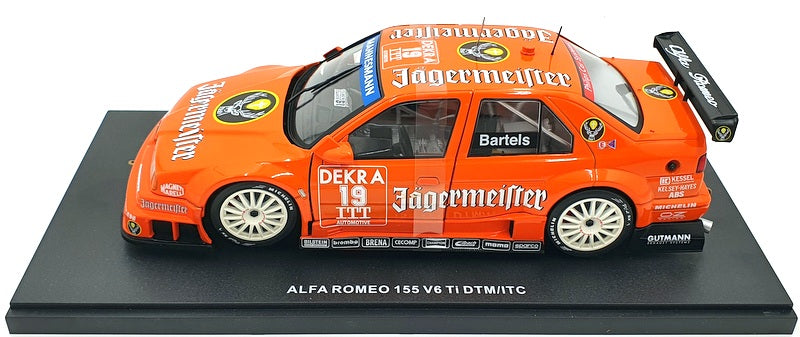 Werk83 1/18 Scale Diecast W1801002 - Alfa Romeo 155 DTM #19 M.Bartels