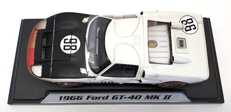 ACME 1/18 Scale Model Car SC415R - 1966 Ford GT-40 MkII Race Version #98 - White