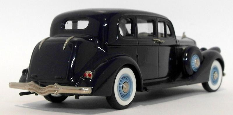 Brooklin 1/43 Scale BRK81  - 1936 Pierce Arrow 1601 Sedan Blue