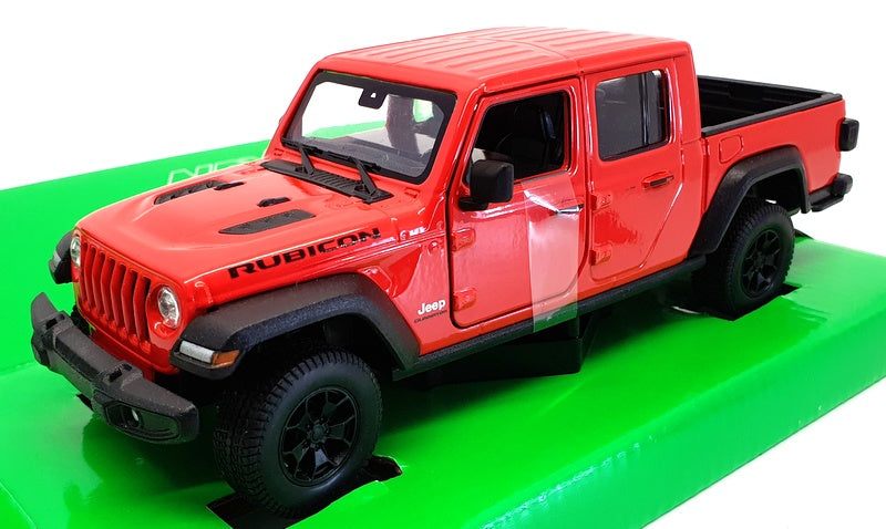 Welly 1/27 Scale Model Car 24103W - 2020 Jeep Gladiator - Orange