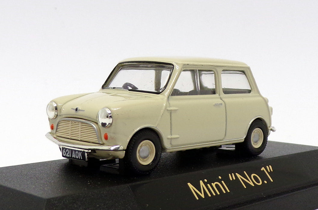 Lledo 1/43 Scale Model Car 10067 - Mini "No.1" 40th Anniversary - Beige