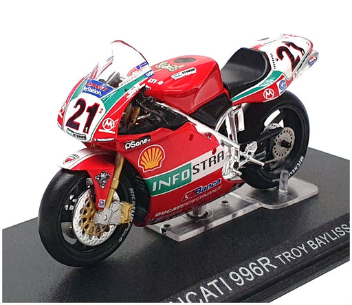 Ixo / Altaya 1/24 Scale 9522 - Ducati 996R Motorbike Troy Bayliss 2001