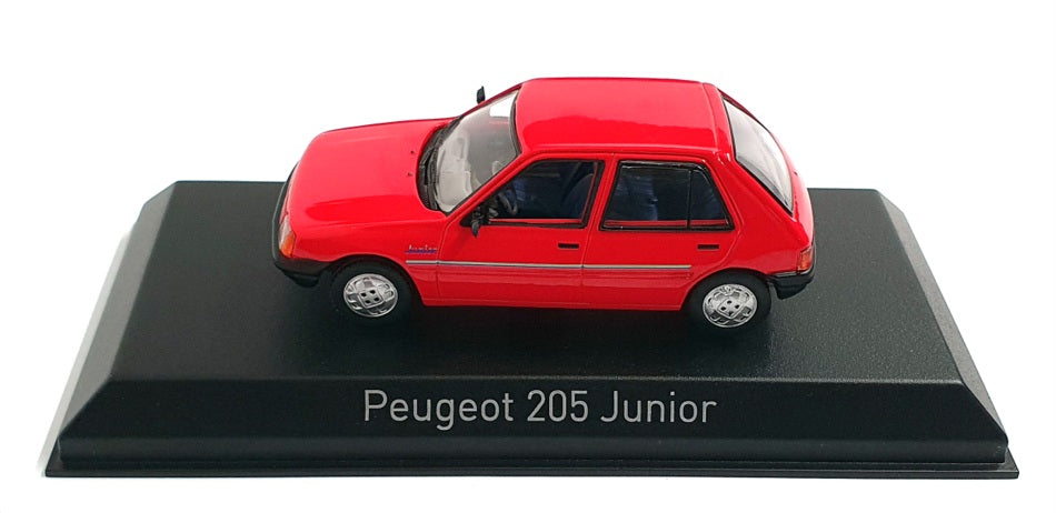 Norev 1/43 Scale Diecast 471731 - 1988 Peugeot 205 Junior - Red