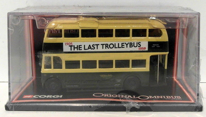 Corgi 1/76 Scale Diecast 40106 - Weymann Trolleybus - Maidstone & District