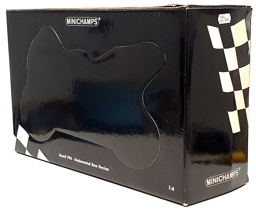 Minichamps 1/6 Scale 062 011200 - Ducati 996 Undecorated Race Version