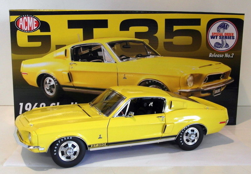 Acme 1/18 Scale Diecast - A1801806 1968 Shelby GT350 Special order WT 6066