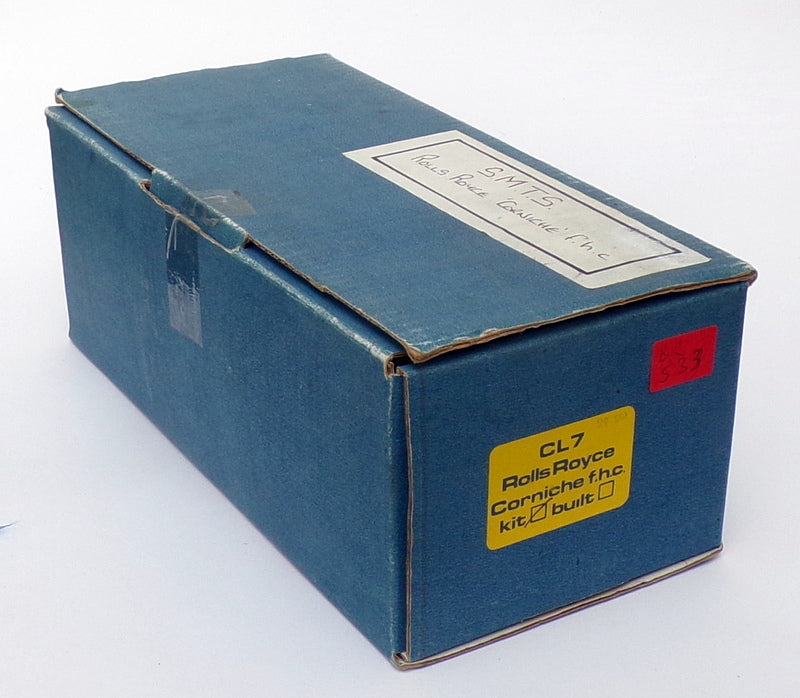 SMTS 1/43 Scale Built Kit CL7 - Rolls Royce Corniche FHC - Green/Beige