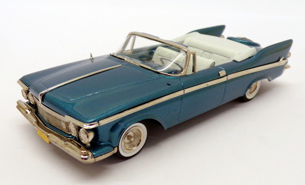 Brooklin Models 1/43 scale BRK67A 1961 Chrysler Imperial Convertible Capri Blue