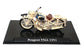Atlas Editions 1/24 Scale 4 658 125 - 1951 Peugeot 55GL Motorbike - Cream