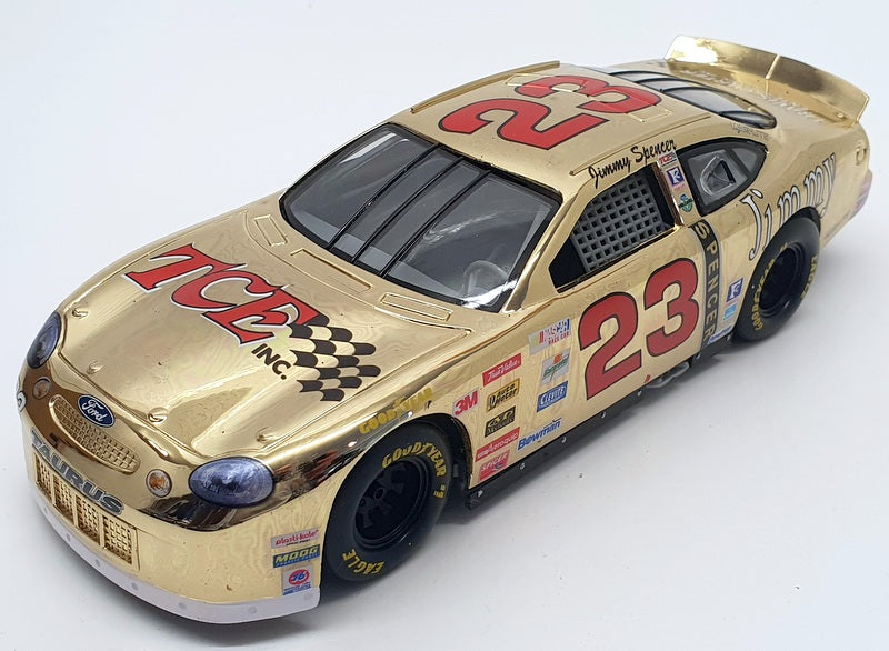 Racing Champions 1/24 Scale 95053 - Stock Car Ford  #23 J.Spence Nascar - Gold