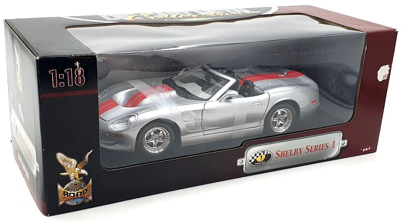 Road Signature 1/18 Scale Diecast 92428 - Shelby Series 1 - Silver