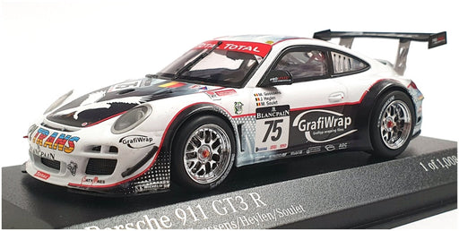 Minichamps 1/43 Scale 400 118975 - Porsche 911 GT3R - #75 24h SPA 2011
