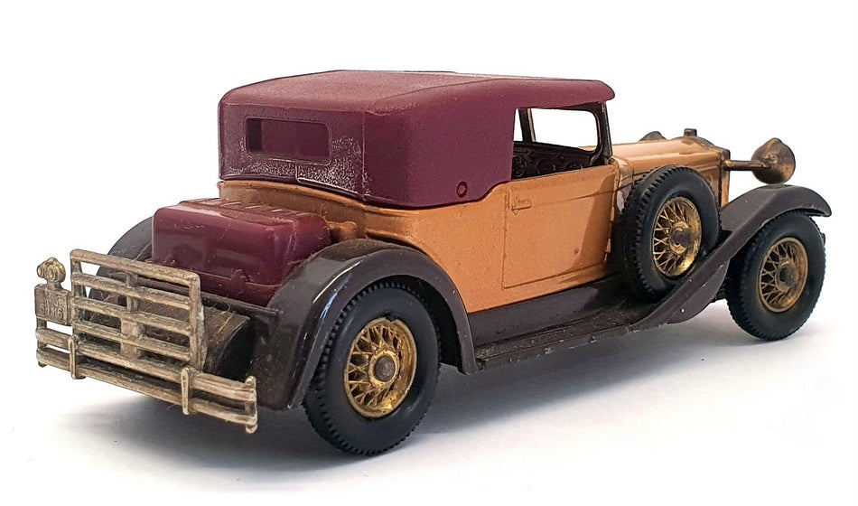 Matchbox Models Of Yesteryear Y-15 - 1930 Packard Victoria - Bronze/Maroon