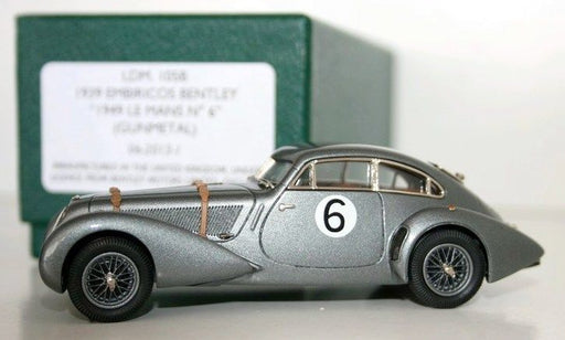 LDM105B - 1939 EMBIRICOS BENTLEY - 1949 BENTLEY LE MANS #6 GUNMETAL