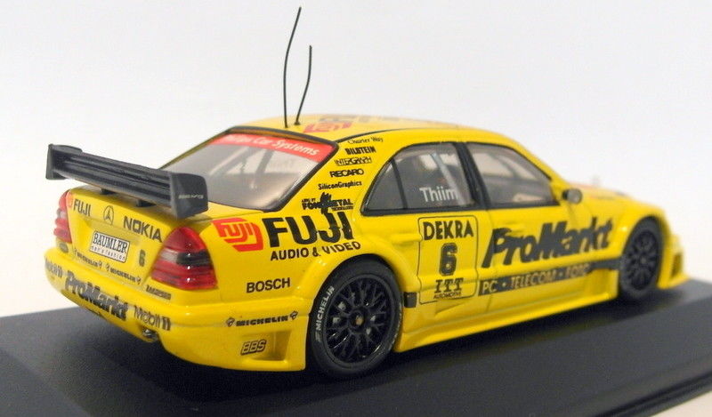 MERCEDES C-CLASS DTM jaune # 6 Thiim PROMARKT 1 MERCEDES C-CLASS DTM jaune # 6 Thiim PROMARKT 1