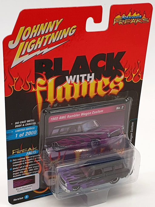 Johnny Lighting 1/64 JLSF015 - 1960 AMC Rambler Wagon Custom - Black/Purple