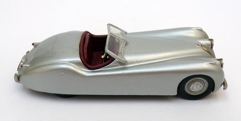 Western Models 1/43 Scale WMS6 - 1949 Jaguar XK120 Roadster - Silver