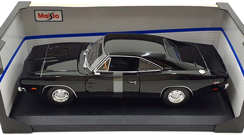 Maisto 1/18 Scale Diecast 31387 - 1969 Dodge Charger R/T - Black