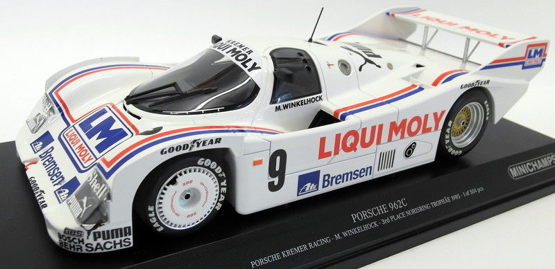 Minichamps 1/18 Scale diecast - 155 856509 Porsche 962C Kremer Racing Norisring
