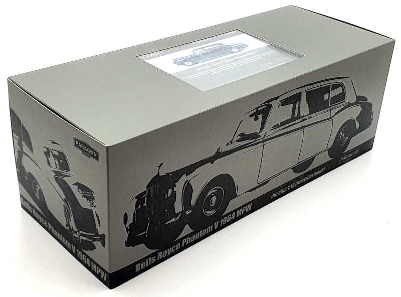 Paragon 1/18 Scale Diecast PA-38216 - Rolls Royce Phantom V Midnight Blue RHD
