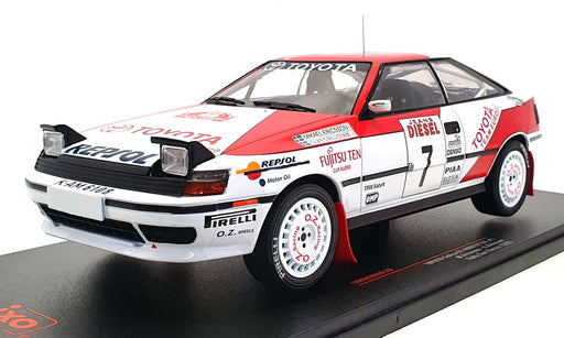 Ixo 1/18 Scale 18RMC069B.20 Toyota Celica GT San Remo 1990 #7 Ericsson/Billstam