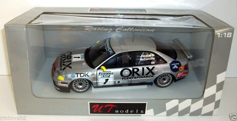 UT MODELS 1/18 - 39871 AUDI A4 TOURING CAR ORIX - JONES / McCONVILLE ...
