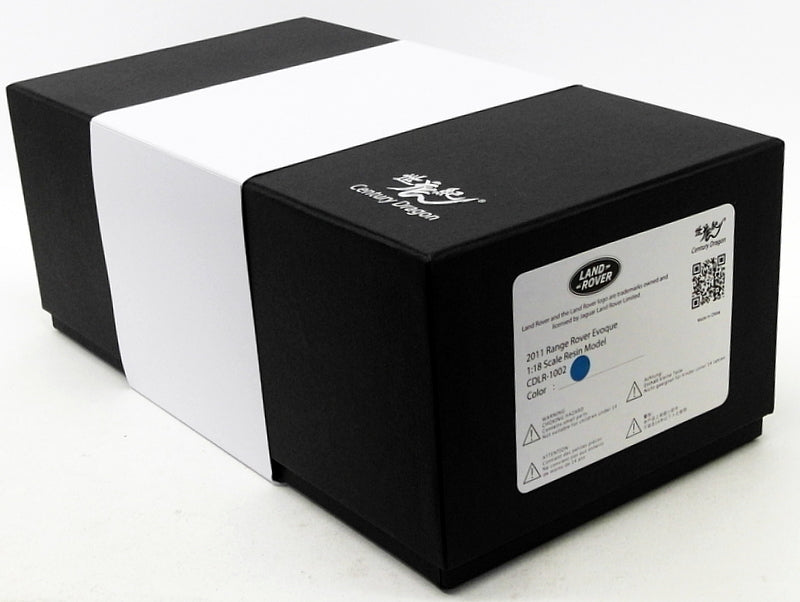 Century Dragon 1/18 Scale Resin CDLR-1002 - 2011 Range Rover Evoque - Met Blue