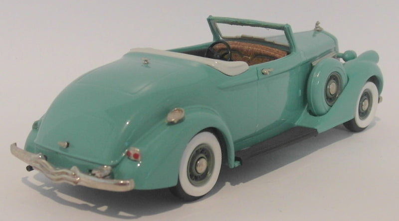 Brooklin 1/43 Scale BRK126 - 1936 Pierce Arrow Convertible Greentone