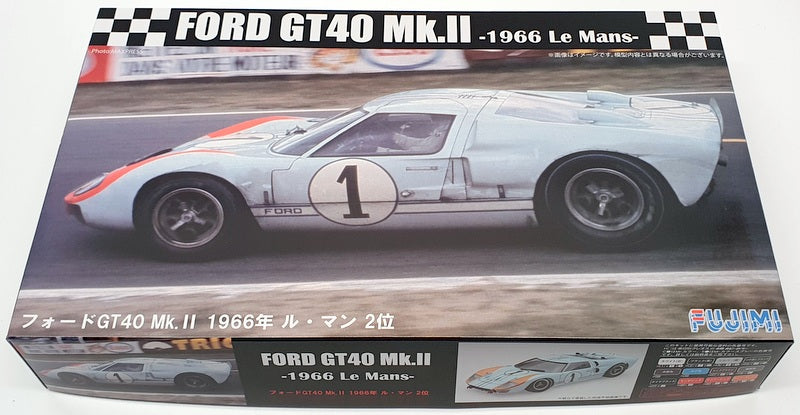 Fujimi 1/24 Scale Model Kit 126043 - 1966 Ford GT40 Mk.II