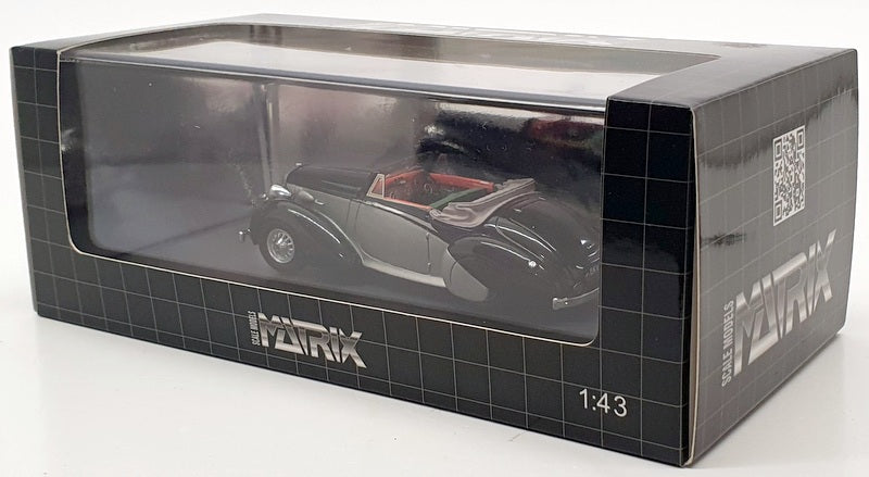 Matrix 1/43 Scale 40402031 - 1938 Daimier D818 DHC Carlton - Black