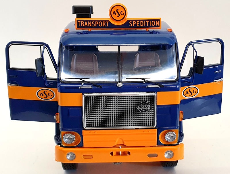 Model Car 1/18 Scale Model Truck MCG18140 - 1971 Volvo F88 Tractor Truck 2 Assi