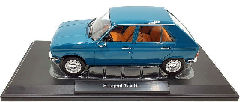 Norev 1/18 Scale 184900 - Peugeot 104 GL 1977 - Regence Blue