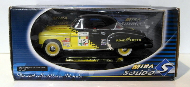 Solido 1/18 Scale Diecast - 8132 Chevrolet Bel Air Panamericaine #50