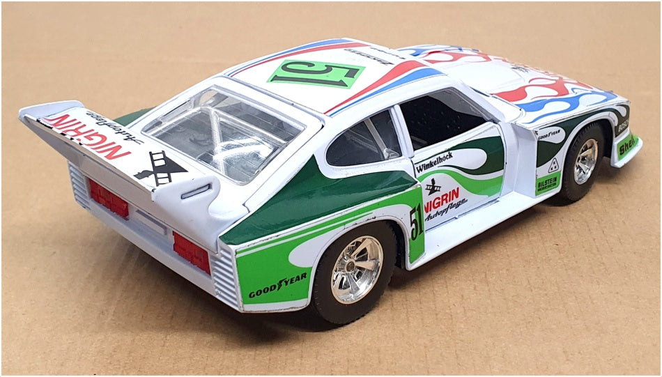 BBURAGO BU21093BK FORD CAPRI 1973 BLACK 1:24 Modellino BBURAGO BU21093BK FORD CAPRI 1973 BLACK 1:24 Modellino