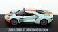 Greenlight 1/43 Scale 86159 - 2019 Ford GT Heritage Edition - Blue/Orange #9