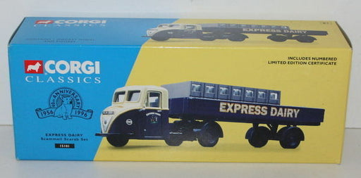 CORGI CLASSICS 1/50 15101 SCAMMELL SCARAB SET - EXPRESS DAIRY