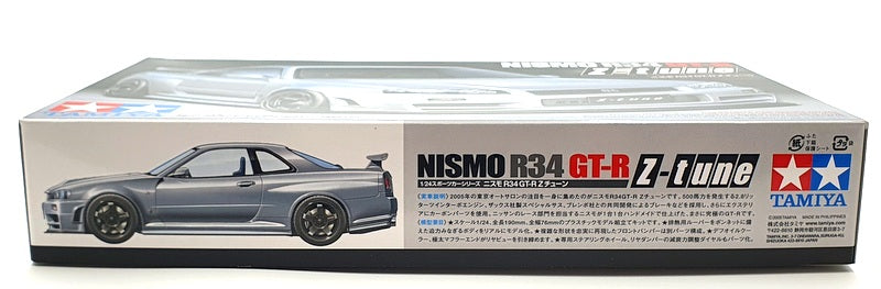 Tamiya 1/24 Scale Model Kit 24282 - Nissan Skyline GT-R Nismo R34 Z-Tune