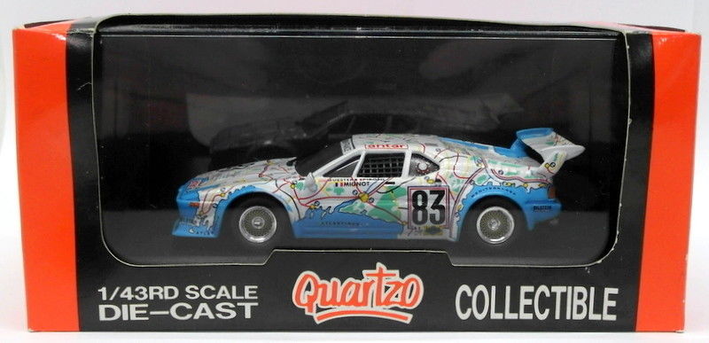Quartzo 1/43 Scale Model Car 3039 - BMW M1 - Pironi/Quester/Mignot #83 LM 1980