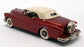 Brooklin 1/43 Scale BRK20 - 1953 Buick Skylark Conv Top Up - Met Dk Red/White