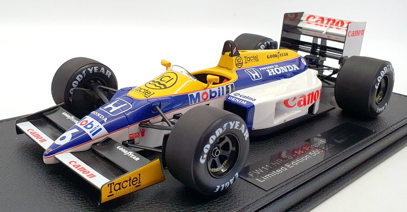 GP Replicas 1/18 Scale  GP78B - 1986 Williams Honda FW11 #6 Nelson Piquet